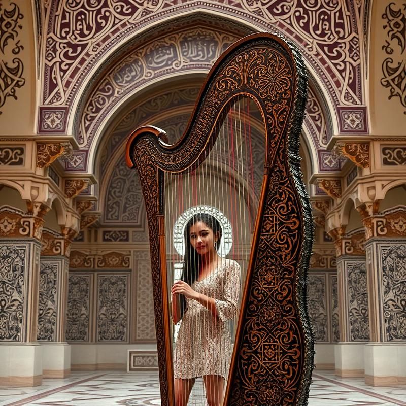 islamic art style AI art