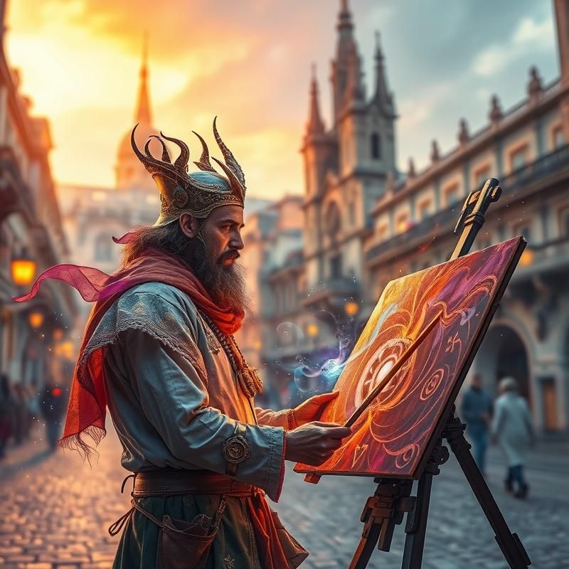 fantasy art style AI art