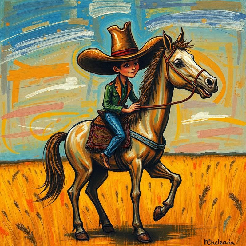 outsider art style AI art