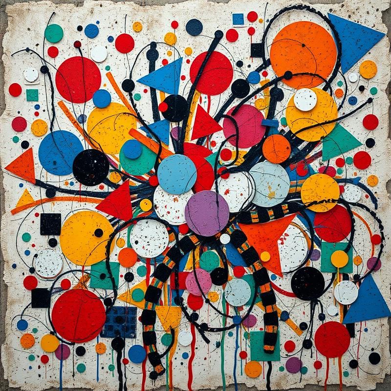 art brut style AI art