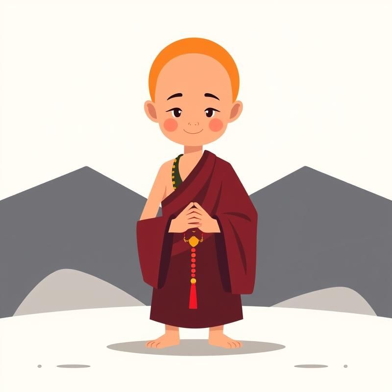 flat design style AI art