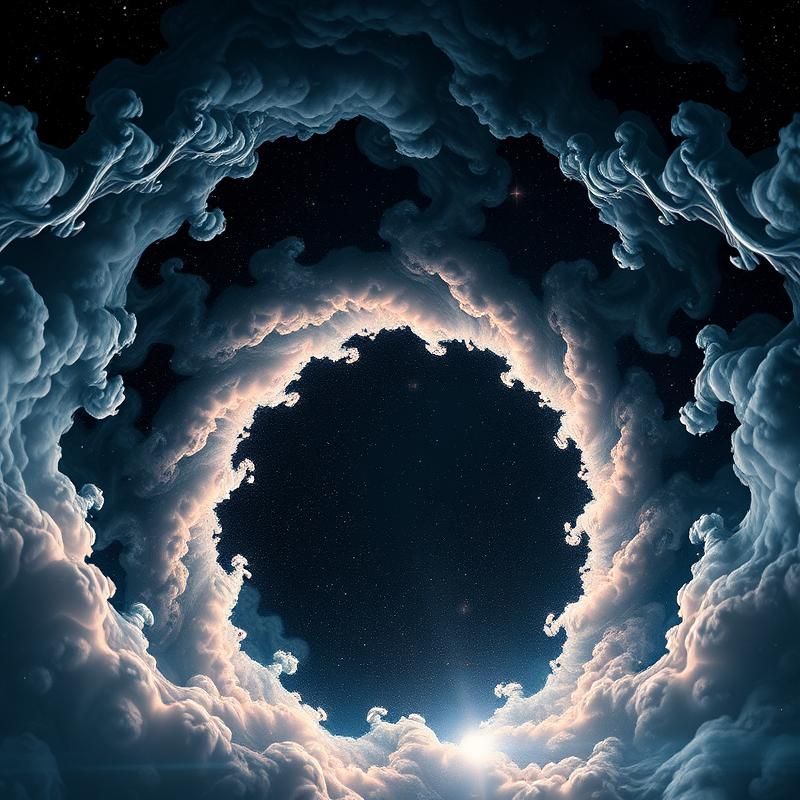 fractal art style AI art