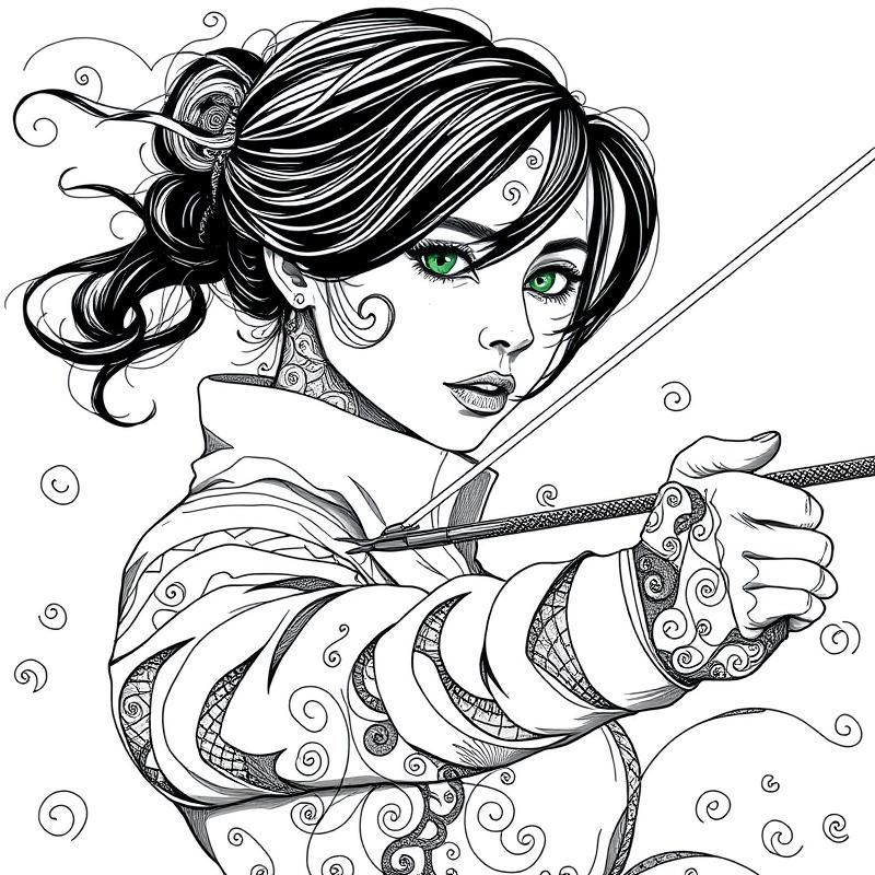 zentangle style AI art