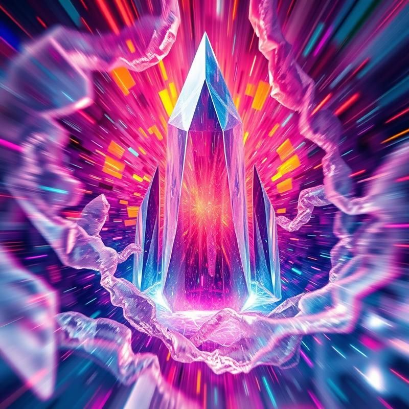kinetic art style AI art