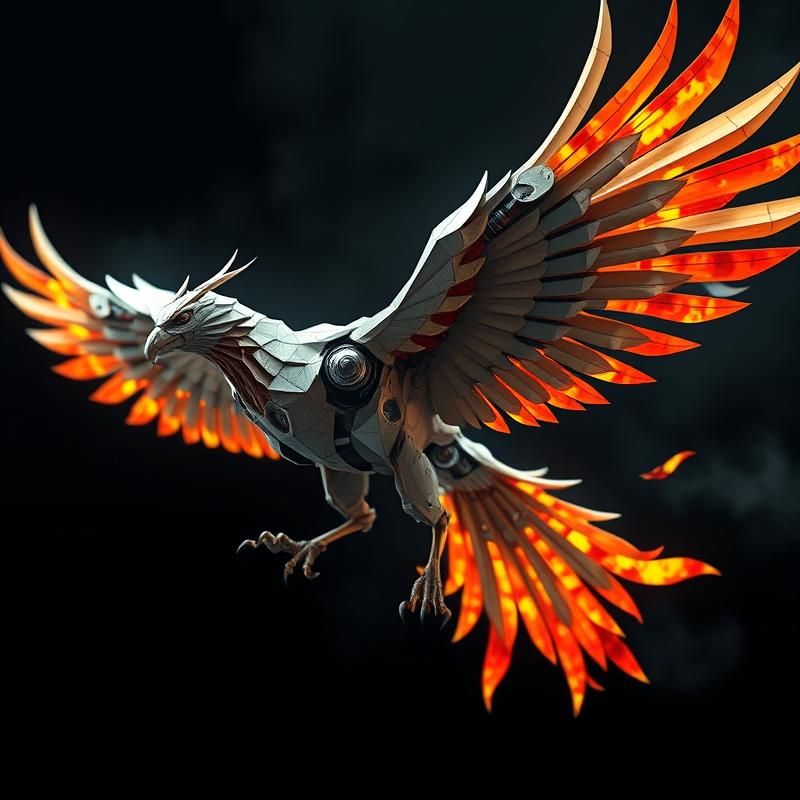 low poly style AI art