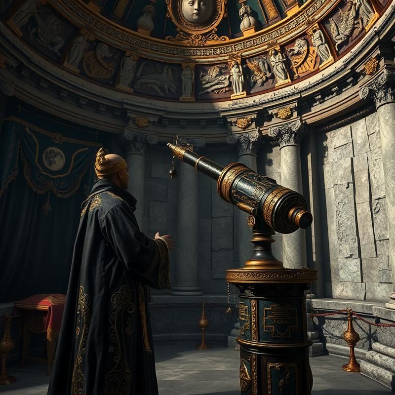 baroque style AI art