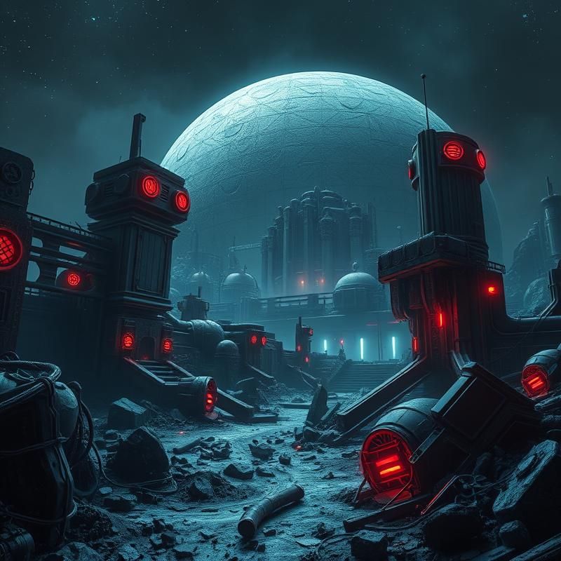 sci-fi art style AI art