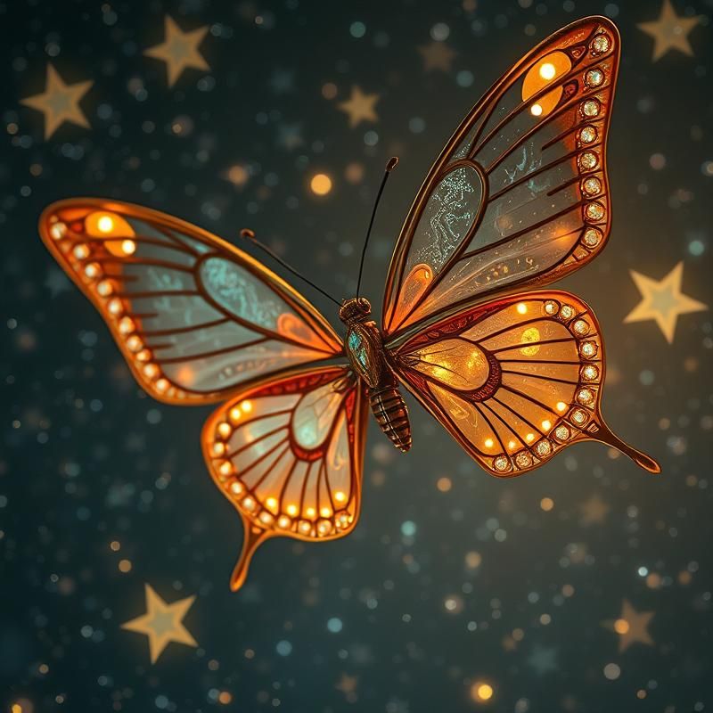 art nouveau style AI art
