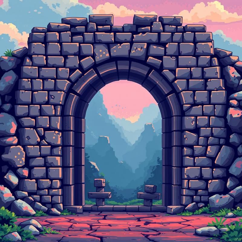8-bit art style AI art