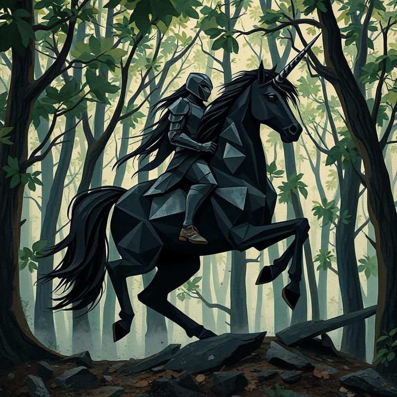 modernist style AI art