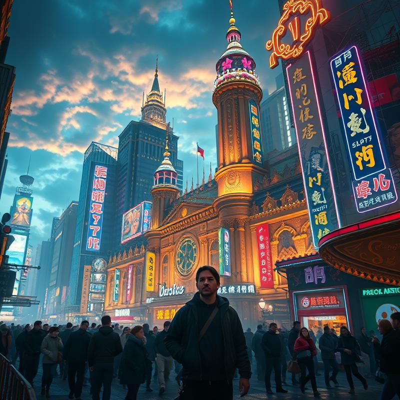 photorealistic style AI art