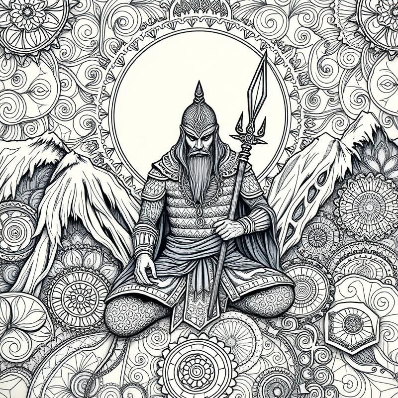 zentangle style AI art