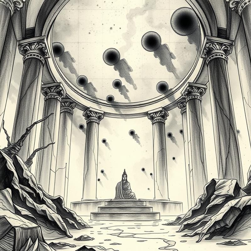 ink drawing style AI art