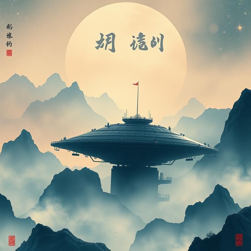 chinese painting style AI art