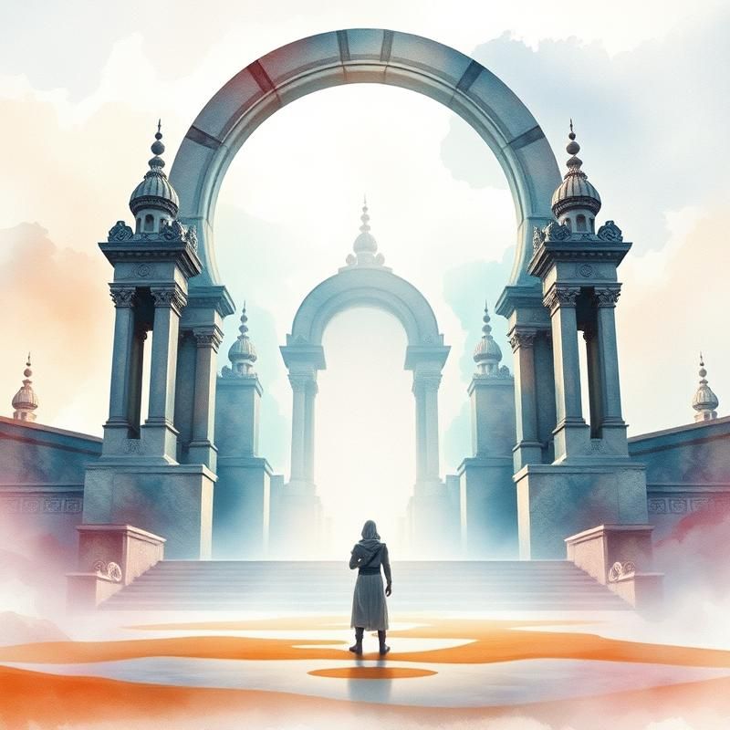 watercolor style AI art