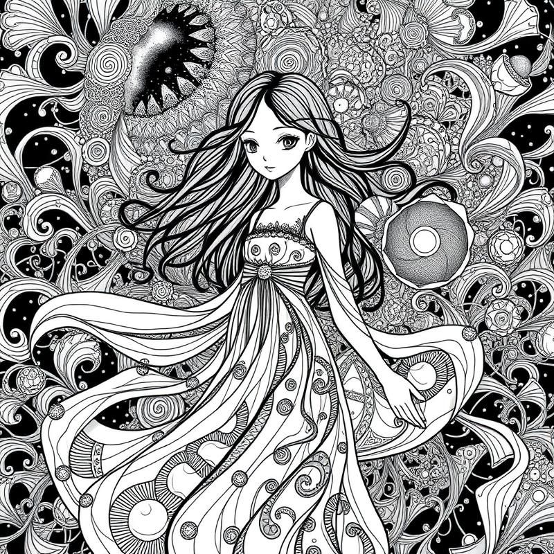 zentangle style AI art
