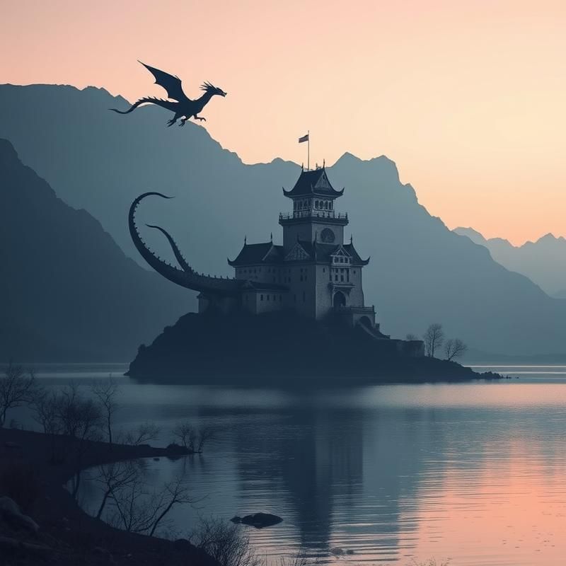 minimalist style AI art