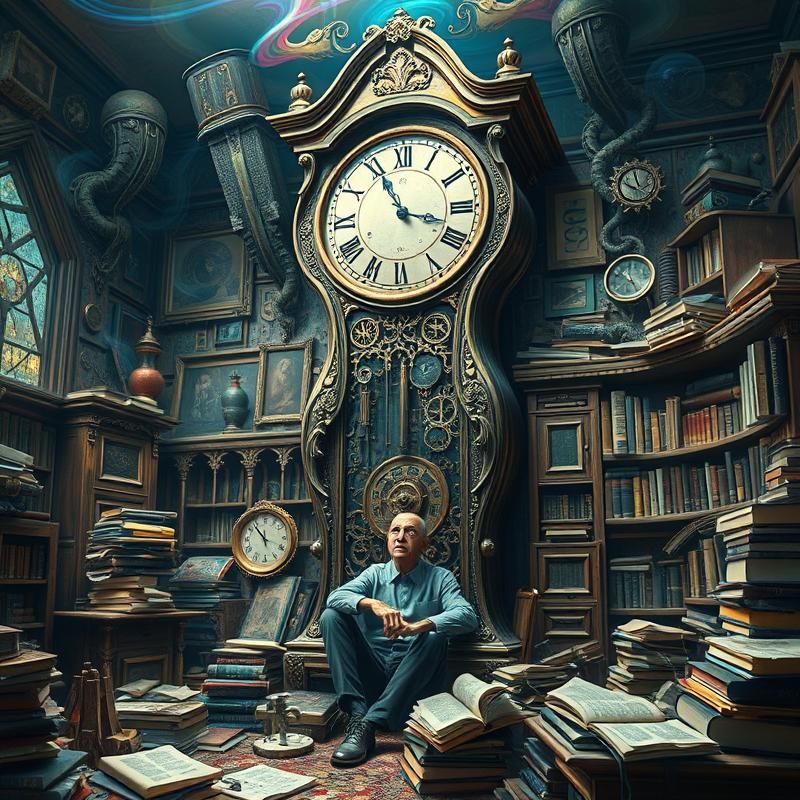 surrealism style AI art