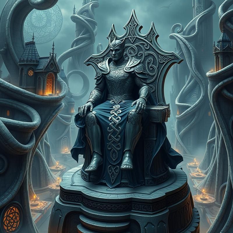 celtic style AI art