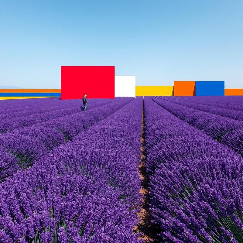 de stijl style AI art