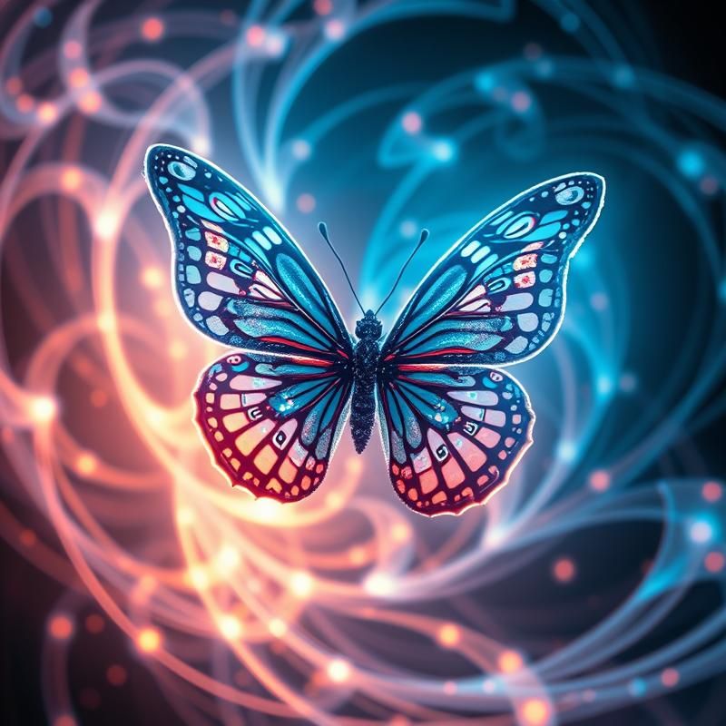 fractal art style AI art