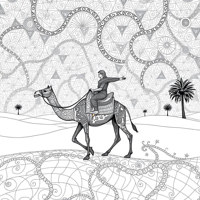 zentangle style AI art