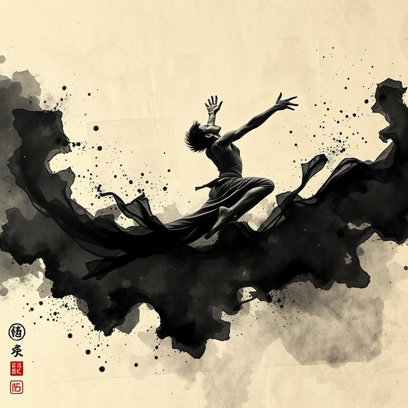 ink drawing style AI art