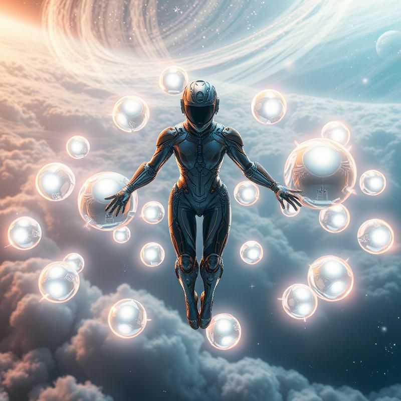 sci-fi art style AI art