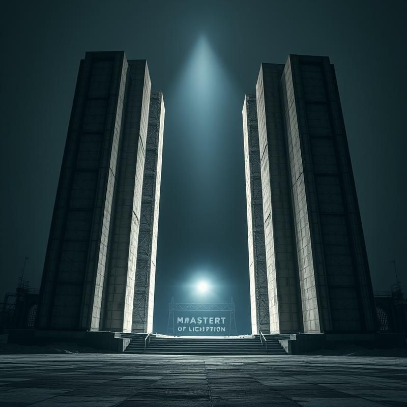 brutalist style AI art