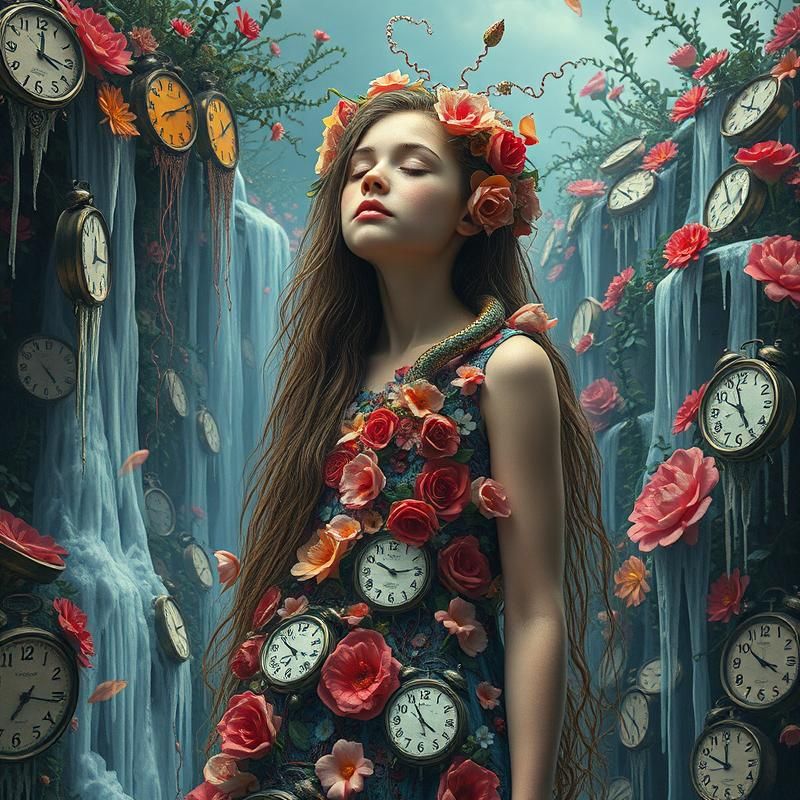 pop surrealism style AI art