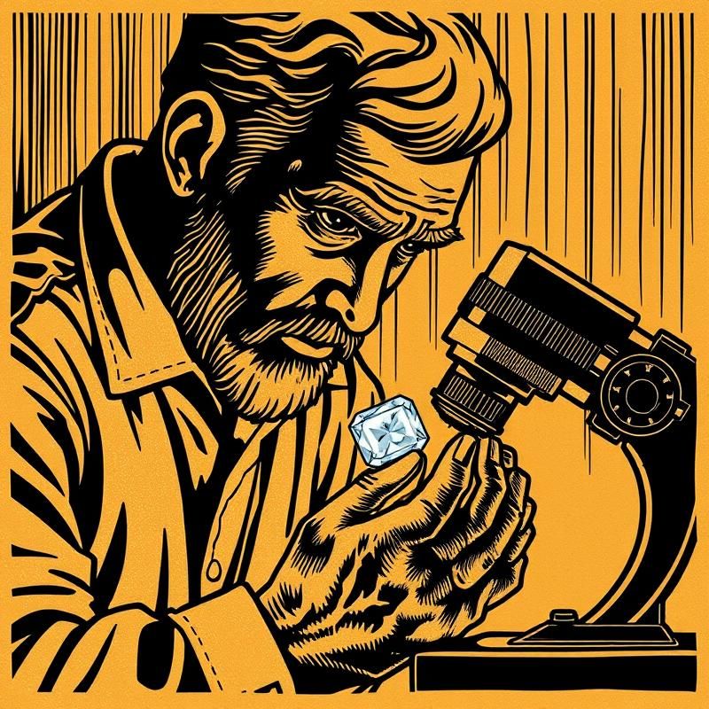 woodcut style AI art