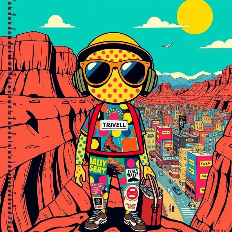 pop art style AI art