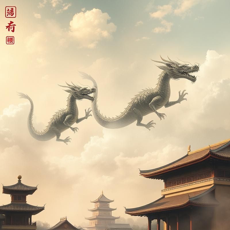 chinese painting style AI art