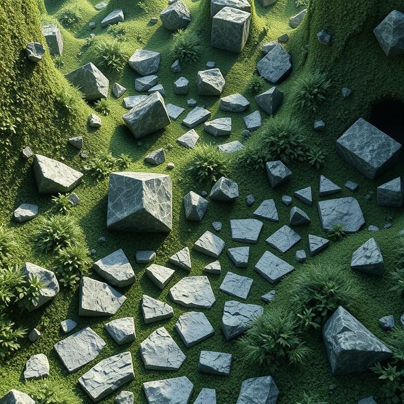3D rendering style AI art
