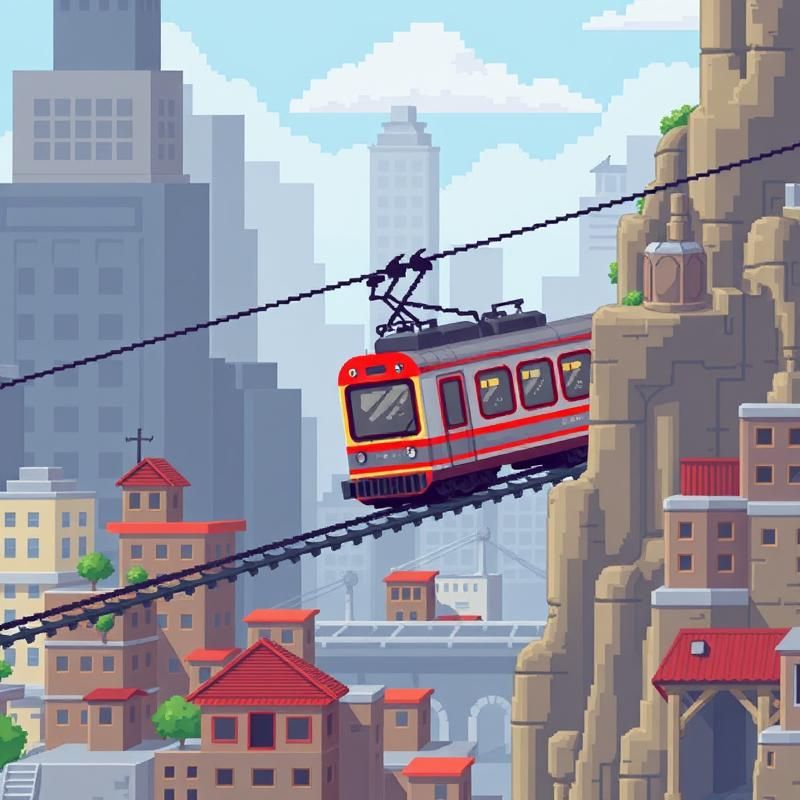 pixel art style AI art