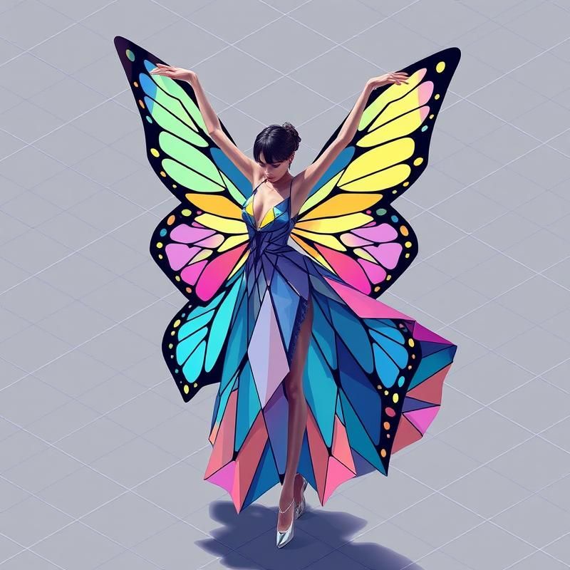 isometric style AI art