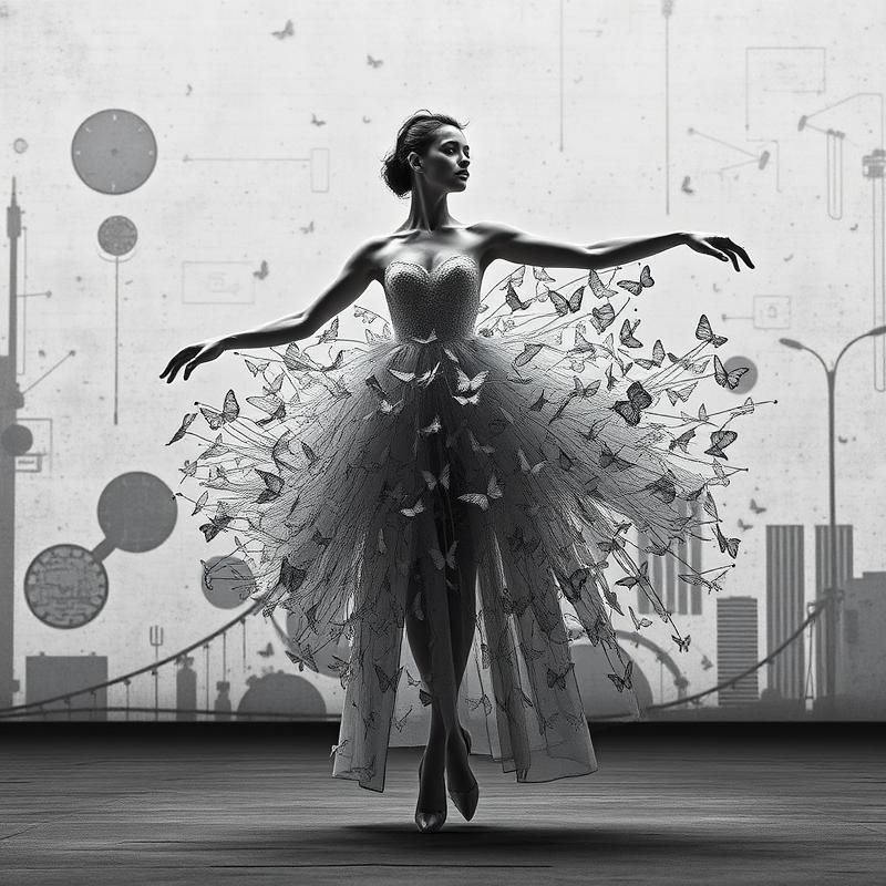 contemporary style AI art