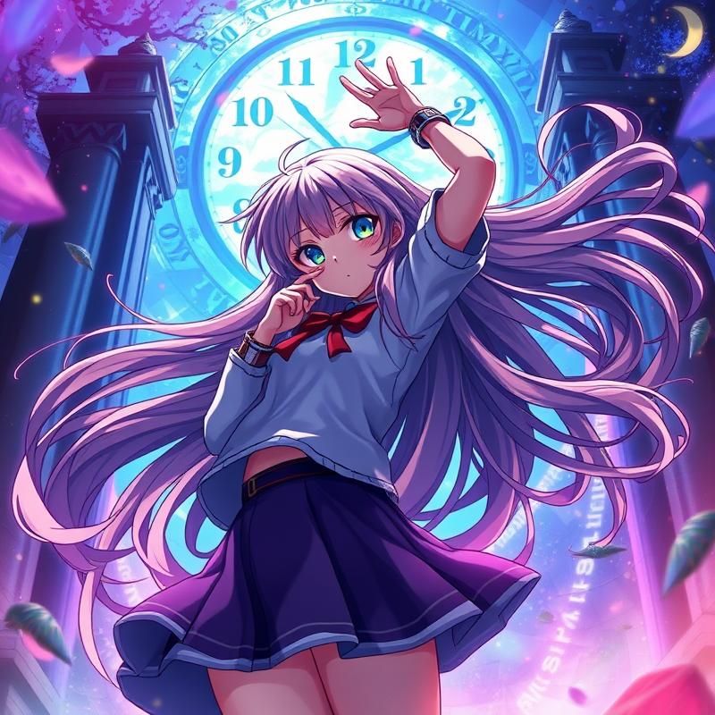 anime style AI art