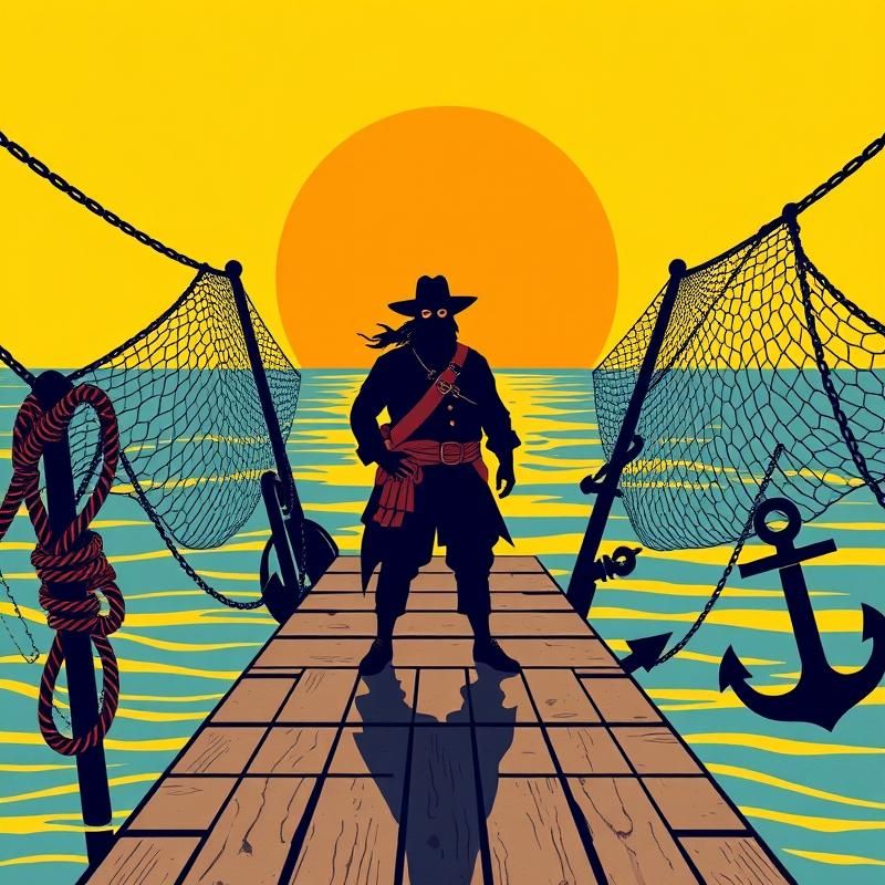 screen printing style AI art