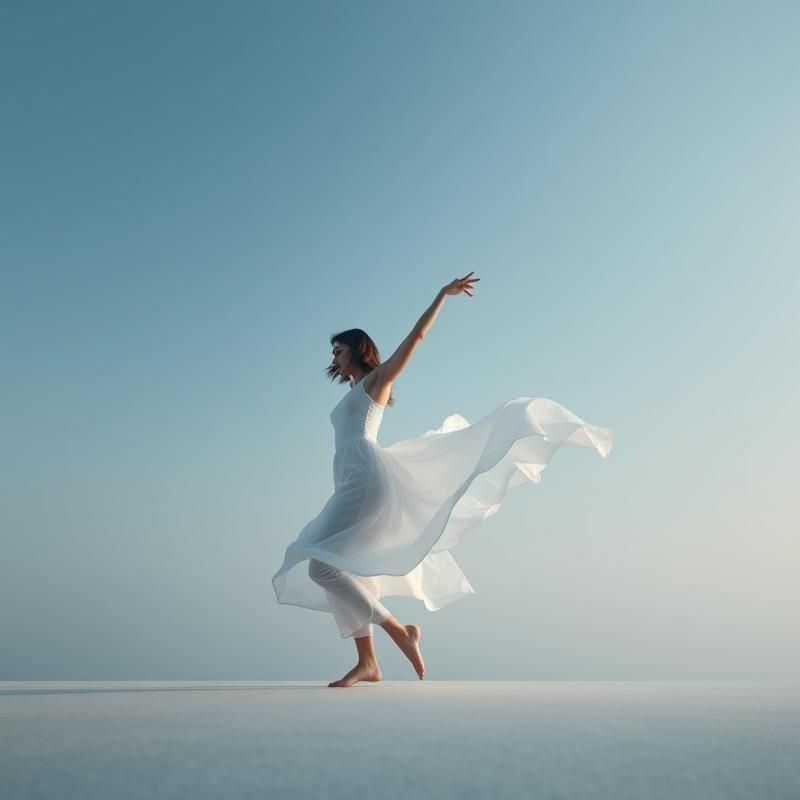 minimalist style AI art