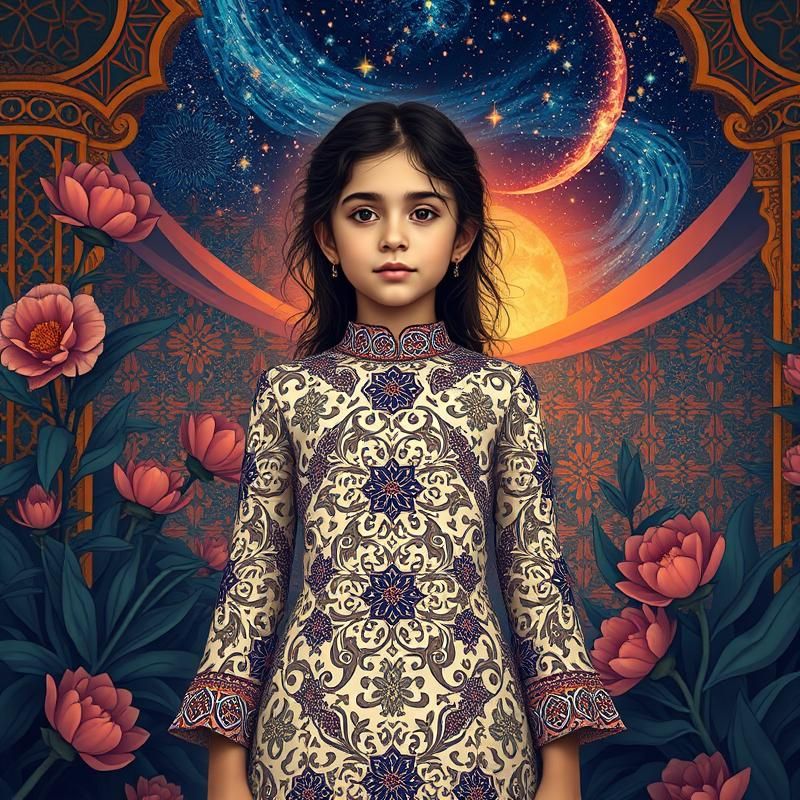 islamic art style AI art