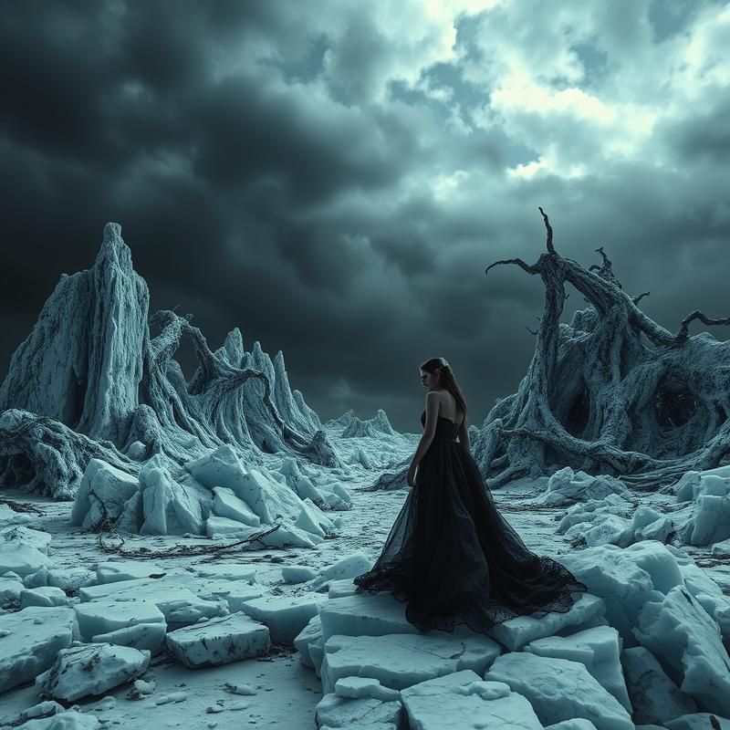 gothic style AI art