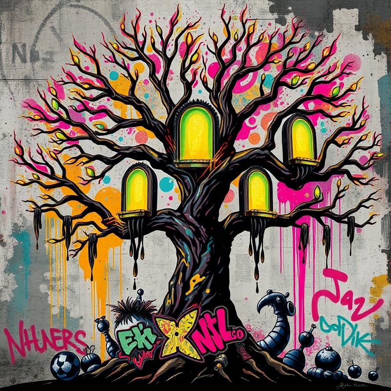 street art style AI art