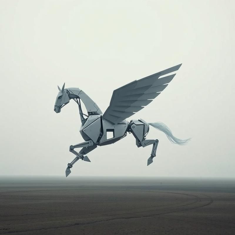 minimalist style AI art