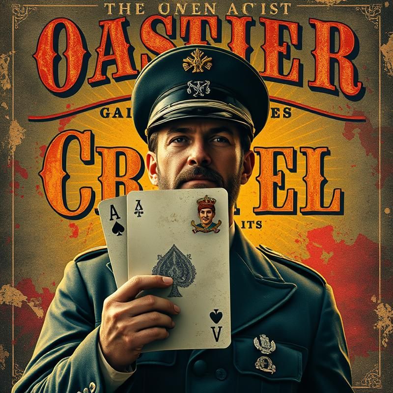 vintage poster style AI art