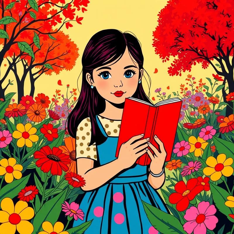 pop art style AI art