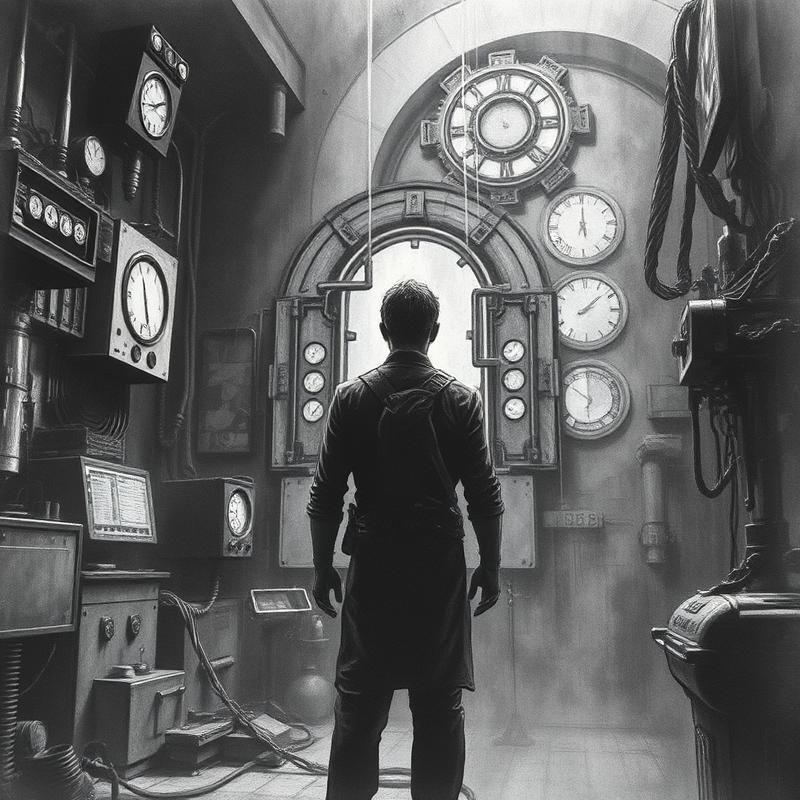 charcoal drawing style AI art