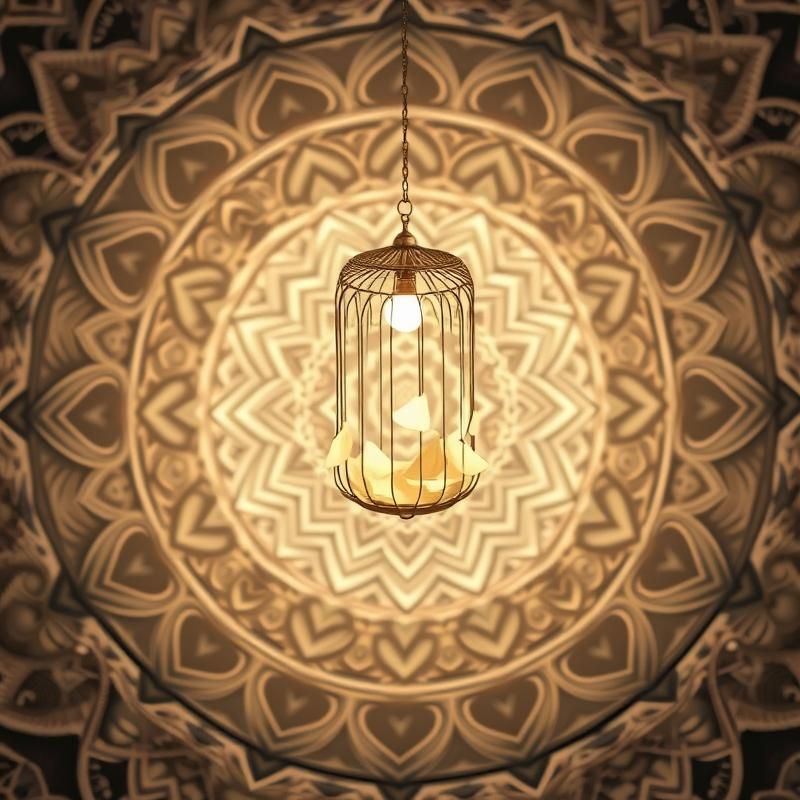mandala style AI art