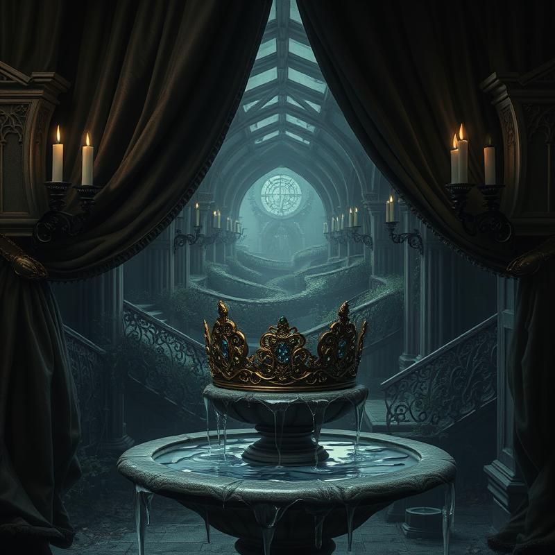 gothic style AI art