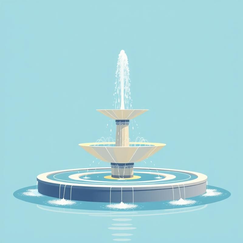 flat design style AI art